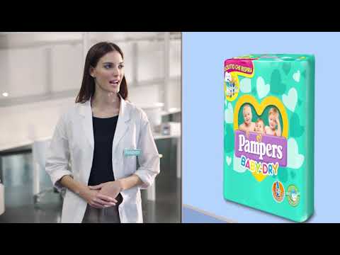 Sauskelnės Pampers Active Baby 6 Dydis, 13-18kg, 128vnt. video