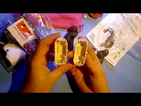 Робот-акробат - сборка конструктора и первый запуск робота