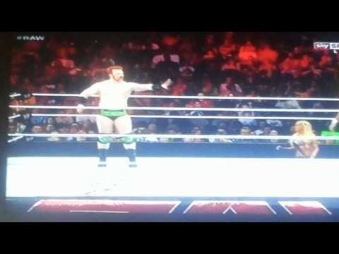 RAW (2013.07.01) Sheamus makes fun of Fandango.