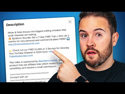 Setup Your YouTube Description The Right Way! (More Views & Money)
