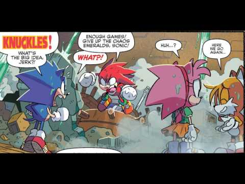 "Mega Drive" Sonic 25th anniversary comic dub