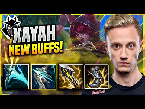 REKKLES DESTROYING WITH XAYAH NEW BUFFS! - G2 Rekkles Plays Xayah ADC vs Ezreal! | Patch 11.15