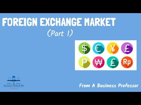 Foreign Exchange Market (Part 1) | International Business | From A Business Professor