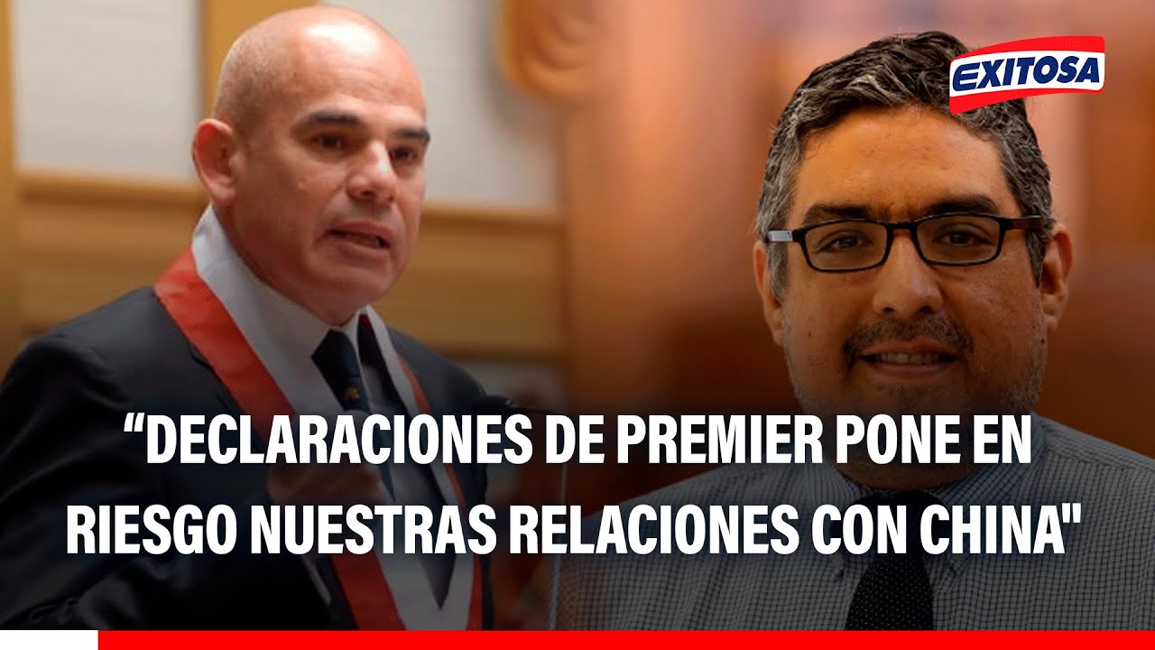 🔴🔵Oscar Vidarte sobre declaraciones de Ernesto Álvarez: Pone en riesgo nuestras relaciones con China