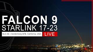 SpaceX Launches Starlink 17-23 Mission from SLC-4E Vandenberg, California