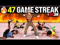 I WENT ON A 47 GAME STREAK ON NBA2K25 ️