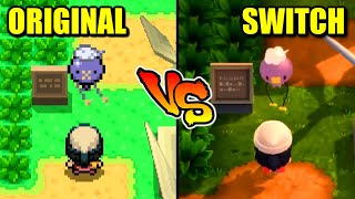 Pokémon Brilliant Diamond & Shining Pearl - Remake VS Original Comparison