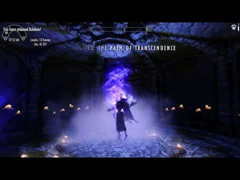 Skyrim SE Last Part of Undeath Mod Quest "Path of Transcendance"