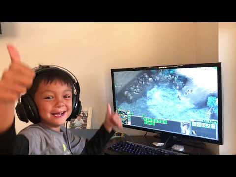Fletcher is playing STARCRAFT 2 in a 1v1 Multiplayer match!  Grand Master Level?