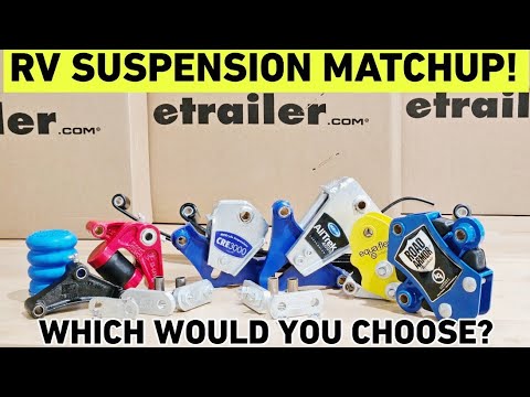 Comparing the MOST POPULAR RV and Trailer Suspension Upgrades! Morryde, Lippert, Dexter