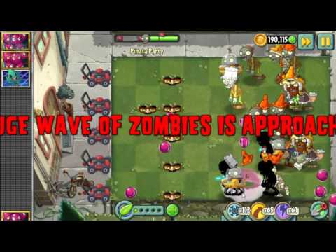 Plants Vs Zombies 2 Grapeshot Pinata Party 03/02/2016