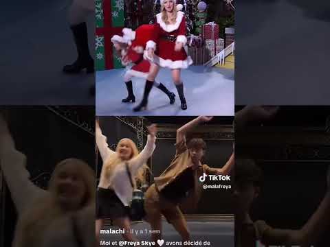 la recreación de Malachi Barton y freya skye #zombies4  #malachibarton#victor #freyaskye#nova