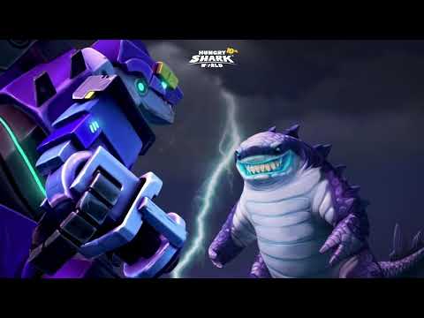 Mechajira vs Sharkjira Trailer! - Hungry Shark World