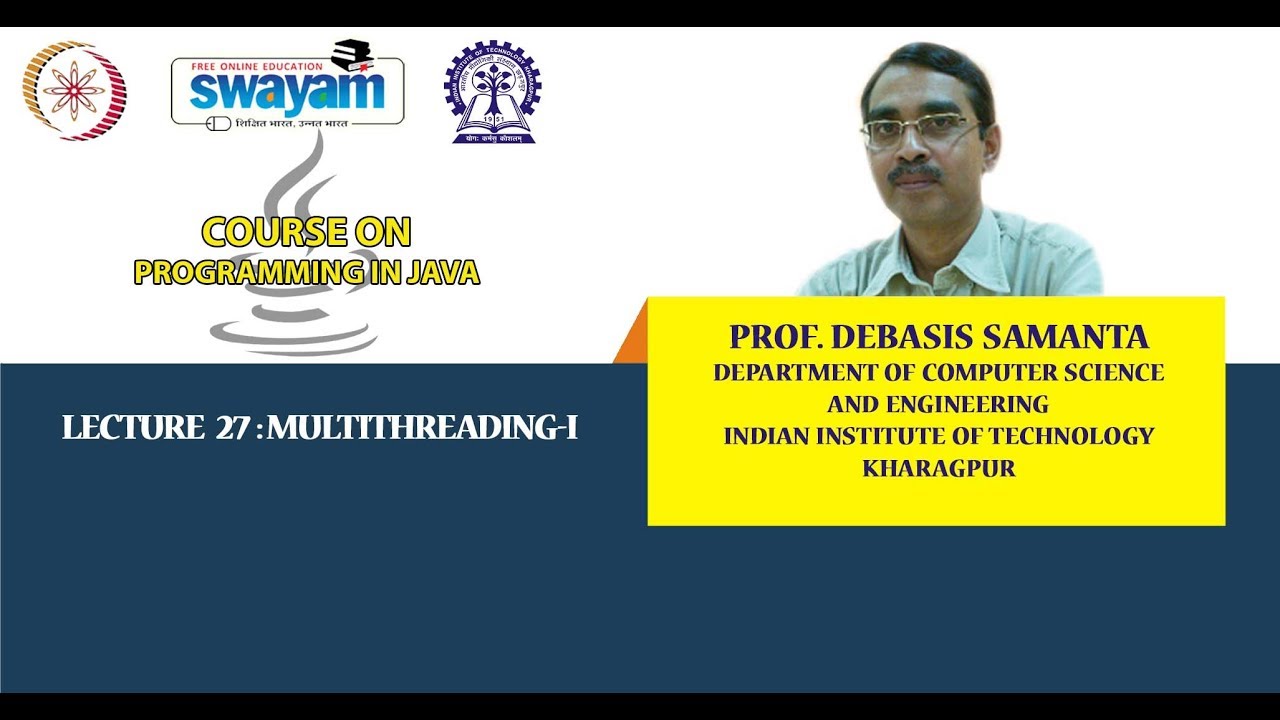 Lecture 27: Multithreading-I
