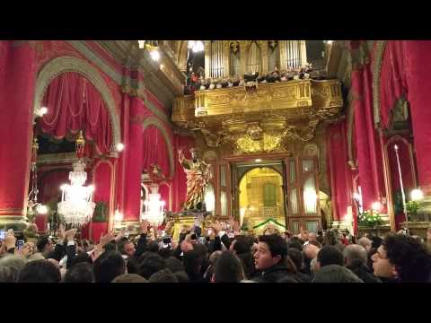 Innu lil San Pawl Nawfragu gewwa l-Knisja Kolleġġjata San Pawl Nawfragu l-Belt Valletta - Festa 2015