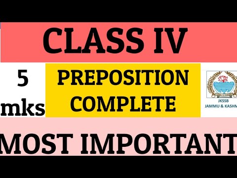 CLASS IV RECRUITMENT|ENGLISH TOPIC PREPOSITION EXPLAINED| PREVIOUS YEAR EXAMPLES|EASY WAY|9419145317