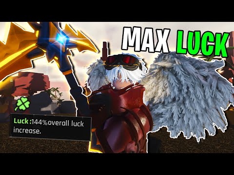 How to get MAX LUCK (+210%) In The Forge..