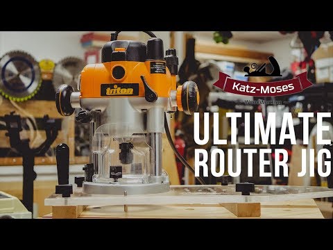 The Ultimate Router Jig - Plans Available Video