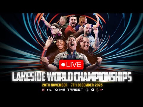 🎯 LIVE DARTS: WDF Lakeside World Championships 2025 | Session 5