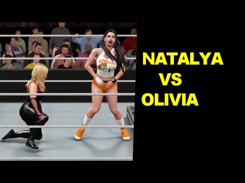 WWE 2K17 Natalya vs Olivia - Extreme Rules