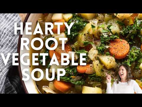 Root Vegetable Soup - Chunky & Hearty - Stovetop Recipe