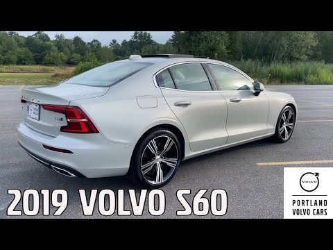Birch Light Metallic 2019 Volvo S60 T6 Inscription / Walkaround with Heather