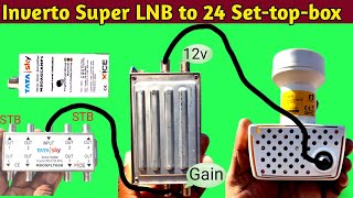 How To Use Inverto Unicable Super Lnb | Tatasky Super Lnb Setting