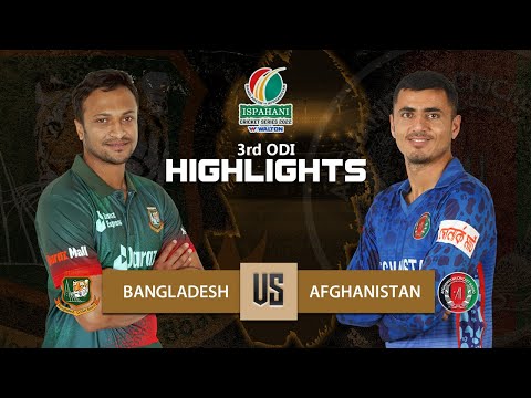 Bangladesh vs Afghanistan Highlights || 3rd ODI || Afghanistan tour of Bangladesh 2022