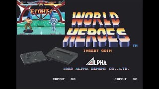 World Heroes Neo Geo - C&M Playthrough