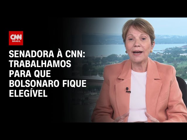 Senadora à CNN: Trabalhamos para que Bolsonaro fique elegível | BASTIDORES CNN