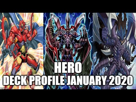 HERO DECK PROFILE (JANUARY 2020) YUGIOH!