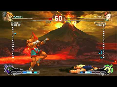 GamerBee [Adon] vs bosco leung [Cammy] SSF4 Japanese Online Ranked Matches - TRUE-HD