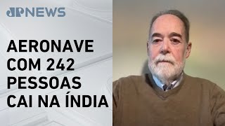O que pode ter ocorrido na queda de avião na Índia? Especialista analisa