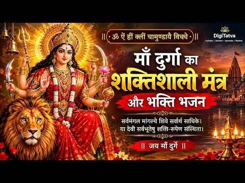 ॐ ऐं ह्रीं क्लीं चामुण्डायै विच्चे | माँ दुर्गा का शक्तिशाली मंत्र और भक्ति भजन