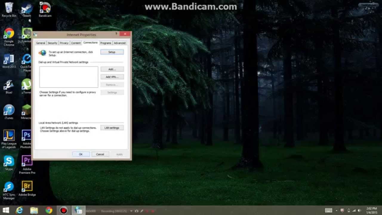 Proxy Server Setting Keeps Becoming Checked - FIX