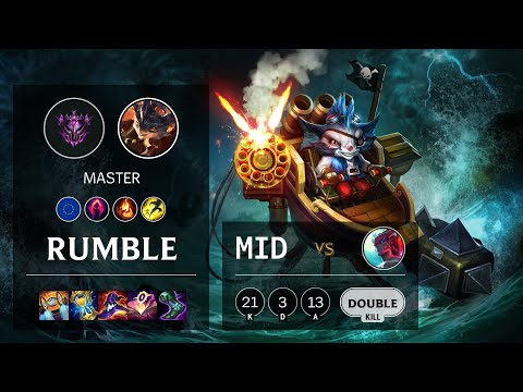 Rumble Mid vs Yone - EUW Master Patch 11.3