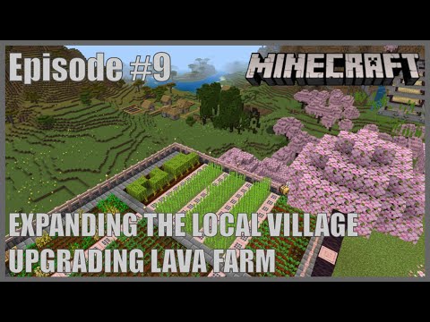 Insane Minecraft Saturday Night! EP #9 - LAVA Farm Upgrade