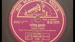 Perry Como 'Easter Parade'   1949 78 rpm