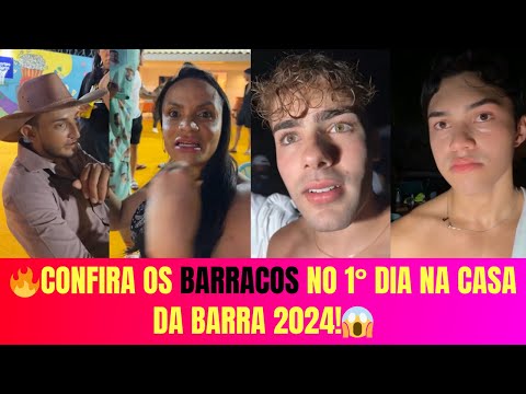 🔥Confira os BARRACOS NO 1° dia da Casa da Barra 2024!😱