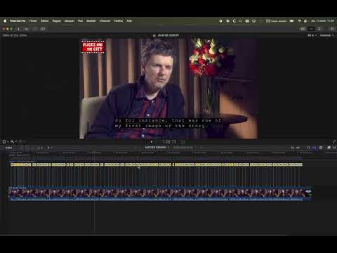 Final Cut Pro 240 : SOUS-TITRES - Exporter un film avec ses sous-titres codés.