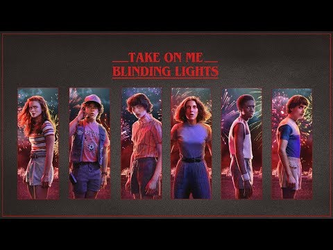 the weeknd + a-ha | take on me blinding lights [mashup]
