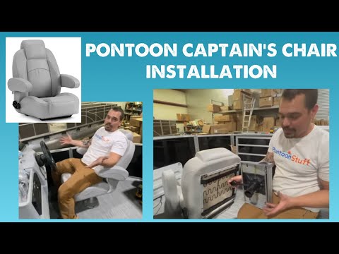 Installing Pontoon Captain's Chair - HOW TO