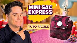 Coudre un Mini Sac Porte-Clé : le projet malin pour vos chutes de tissu