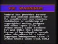 Cheap FBI Warning 1980s