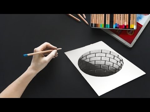 How To Draw Water Tank || 3D Drawing 🤔🤔 || Tank Drawing || Easy Drawing || Realistic Art || Kd art
