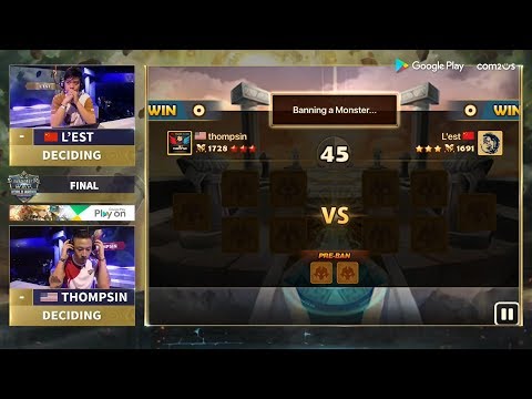 SWC2019 Final Thompsin vs Lest