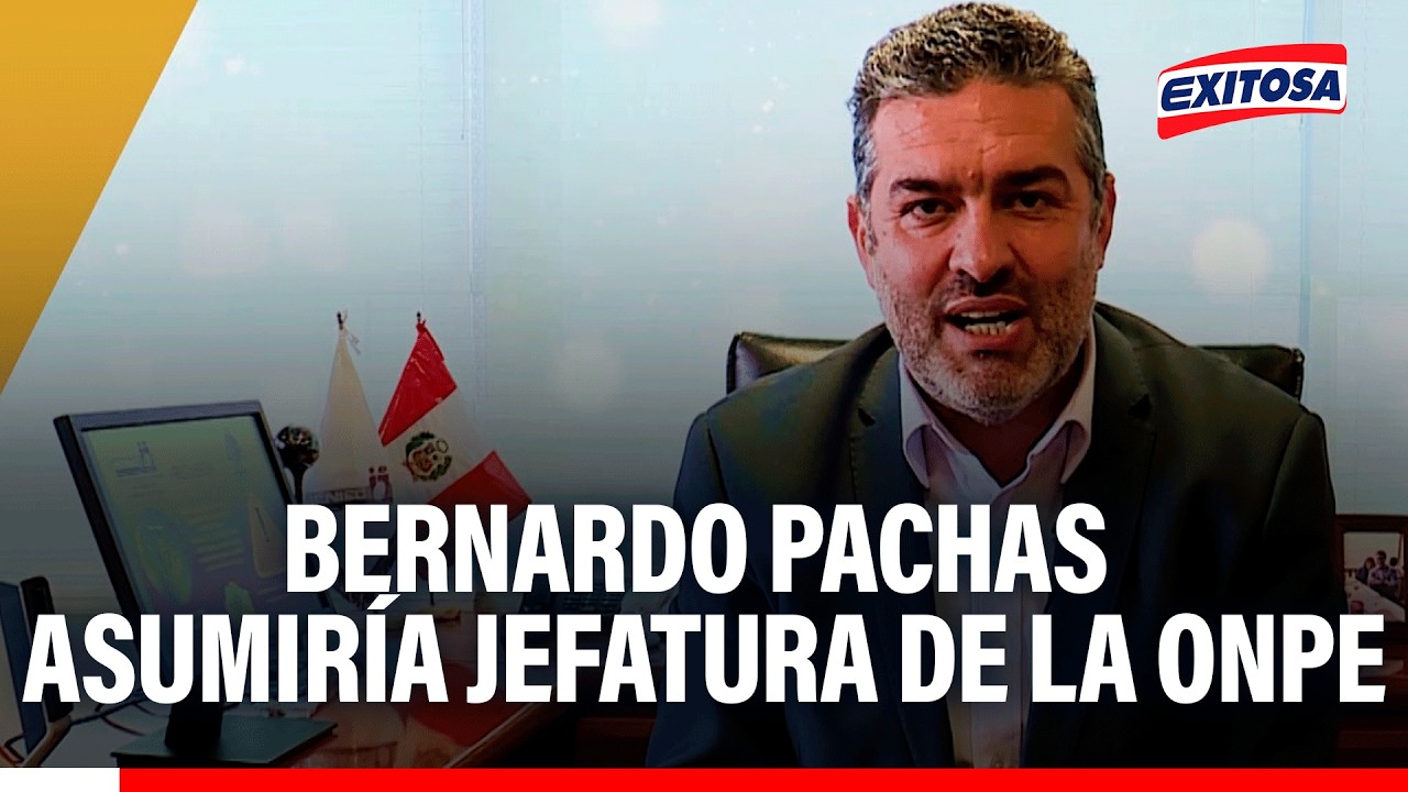 🔴🔵 Tras renuncia de Piero Corvetto gerente general de la ONPE tendrá que aceptar la jefatura