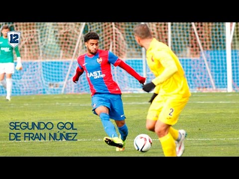 GOL DE FRAN NÚÑEZ   ATL  LEVANTE UD VS UD OLOT