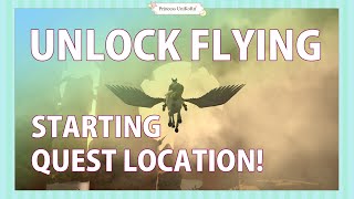 FFXIV   Unlock flying on main chocobo   Where is the starting quest