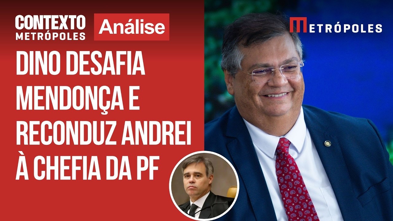 Entenda decisão de Dino que reconduz Andrei Rodrigues à chefia da PF e desafia Mendonça